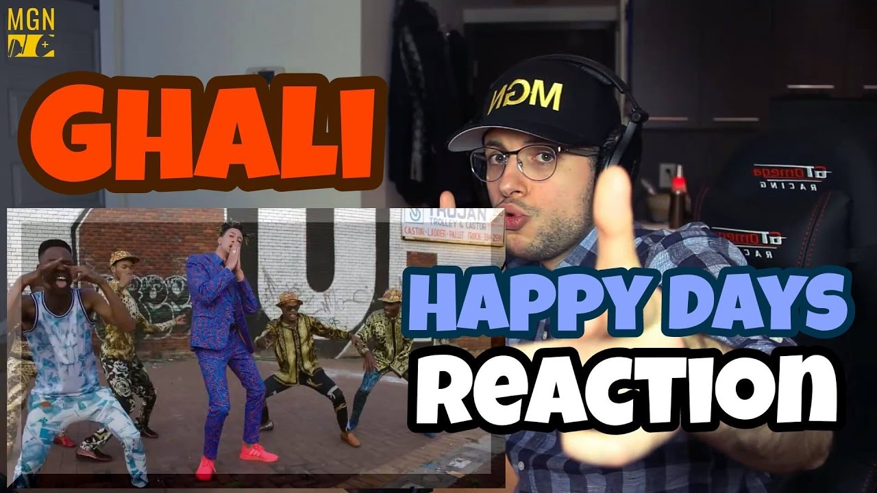 🔥 Reacting to Ghali's 'Happy Days' Music Video | Produced by Charlie Charles