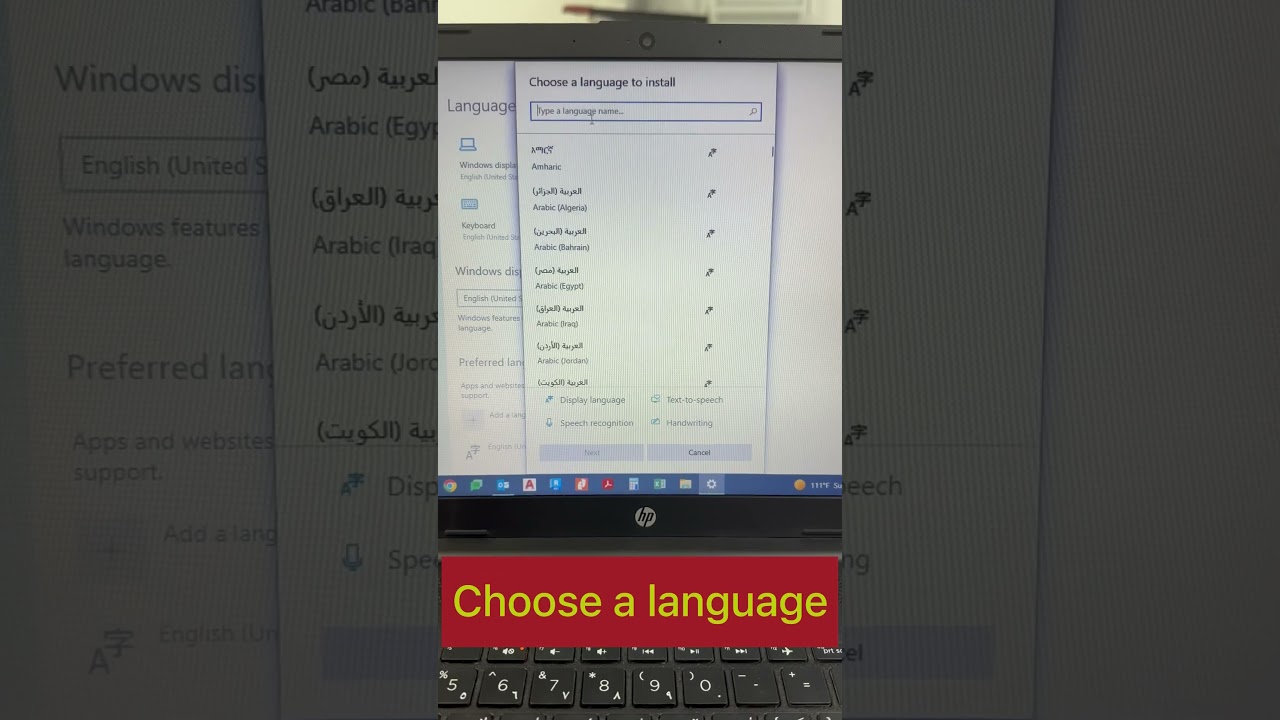 Quick Guide to Change Your Laptop Language 🌐