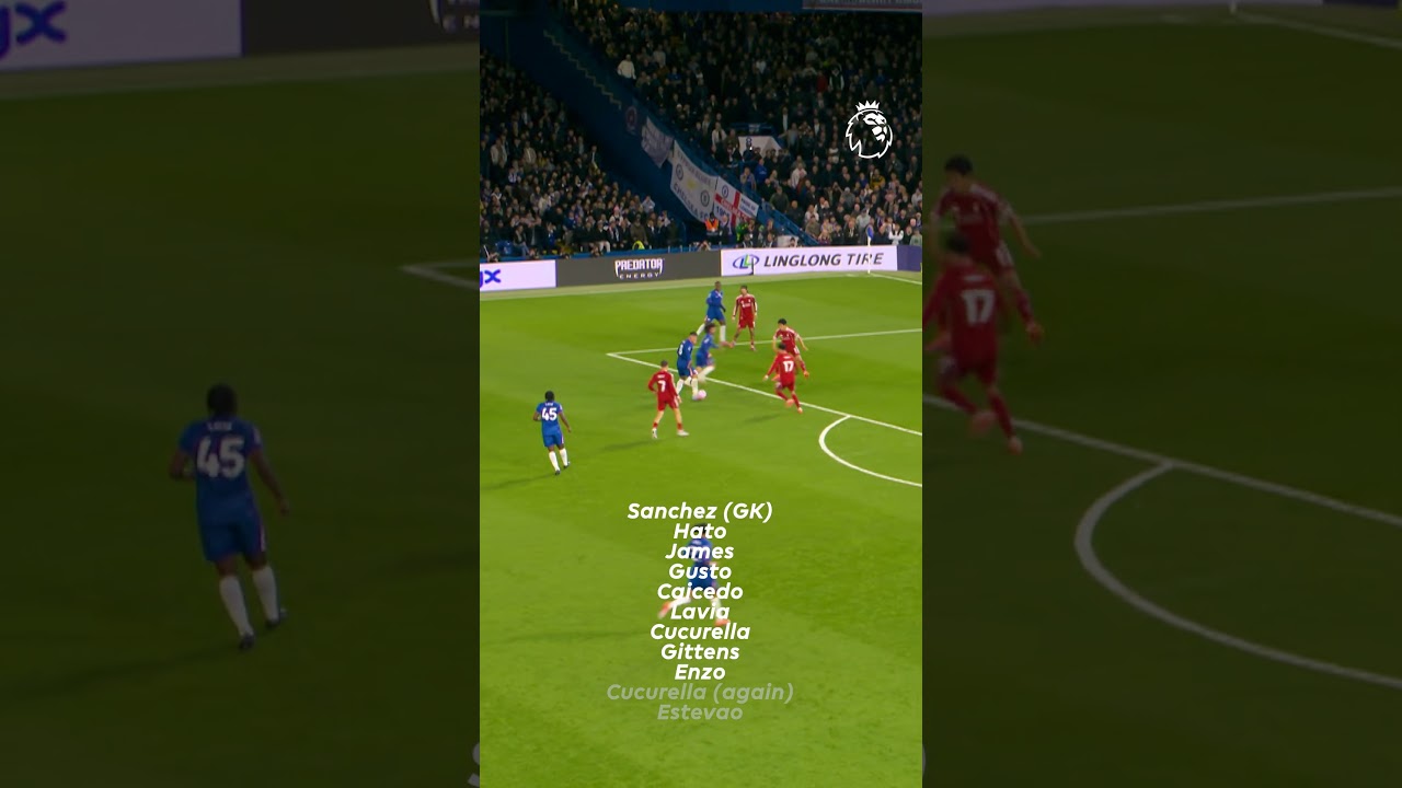 Estevão Scores Perfect Chelsea Goal 🇧🇷