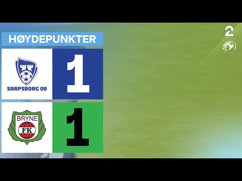 Sarpsborg 08 1 - 1 Bryne - Høydepunkter