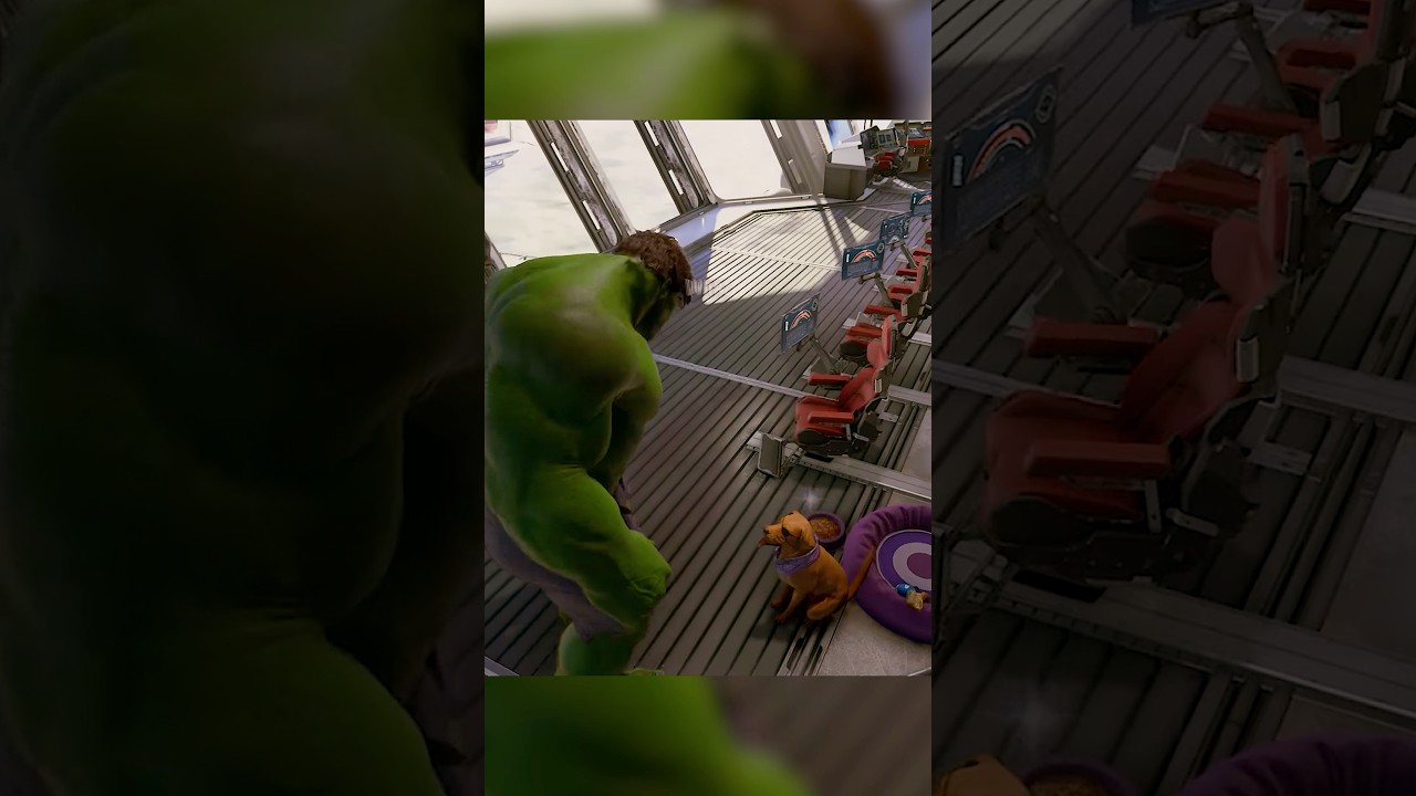Did You Know Hulk Has a Soft Side in the Avengers Game #shorts