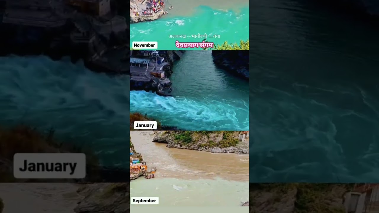 Har Har Gange 🙏 - Devprayag's Sacred Waters