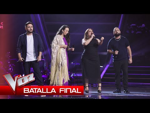 Moisés, Linabel, Luis El Granaíno y Mayte cantan "Al alba" | Batallas | La Voz 2025