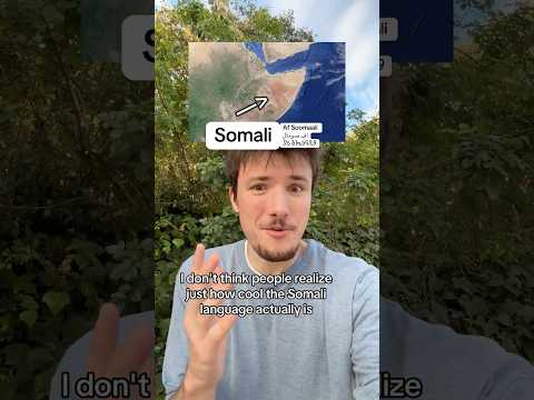 The Somali language is fascinating!