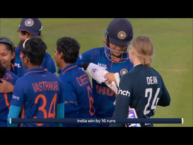 Epic Deepti Sharma Runout of England Batsman | England vs India Cricket Match 🏏