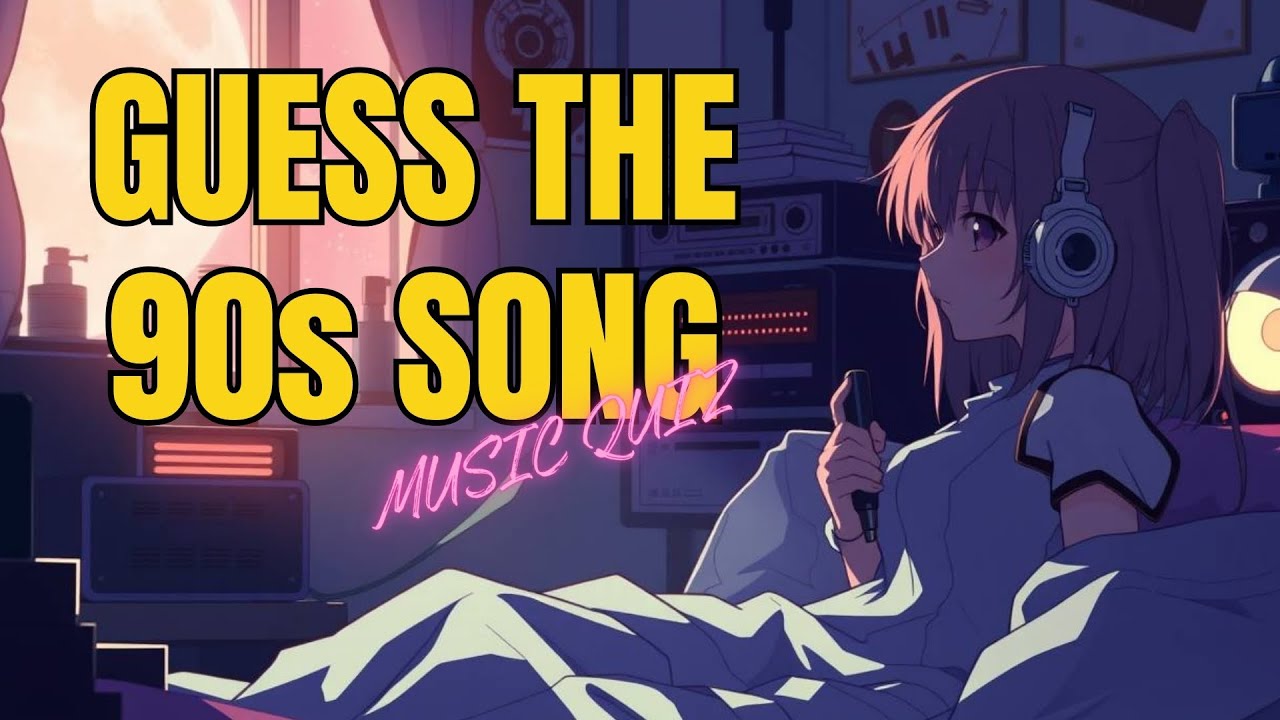 Guess 90s Songs 🎶 | Music Quiz
