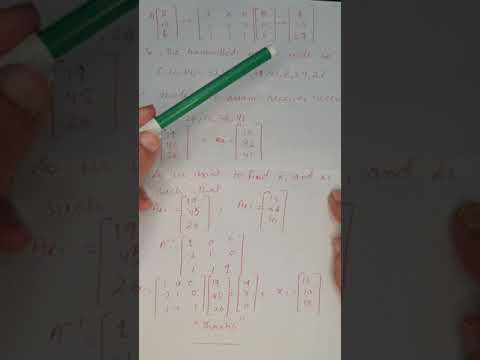 Application of Linear Algebra in Cryptography #linearalgebra #cryptography #application #eevibes