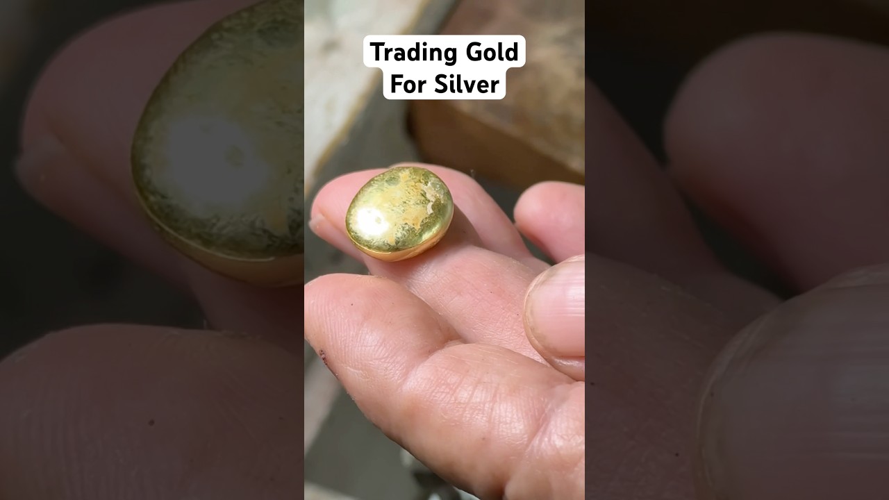 Trading My Gold Nugget for Silver: A Quick Swap 💰