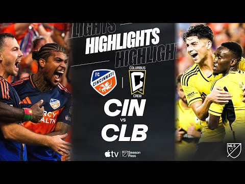 FC Cincinnati vs. Columbus Crew | Full Match Highlights | Hell Is Real WILD Comeback Win!
