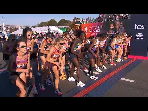 TCS NYC Marathon 2025: Professional Women's Start