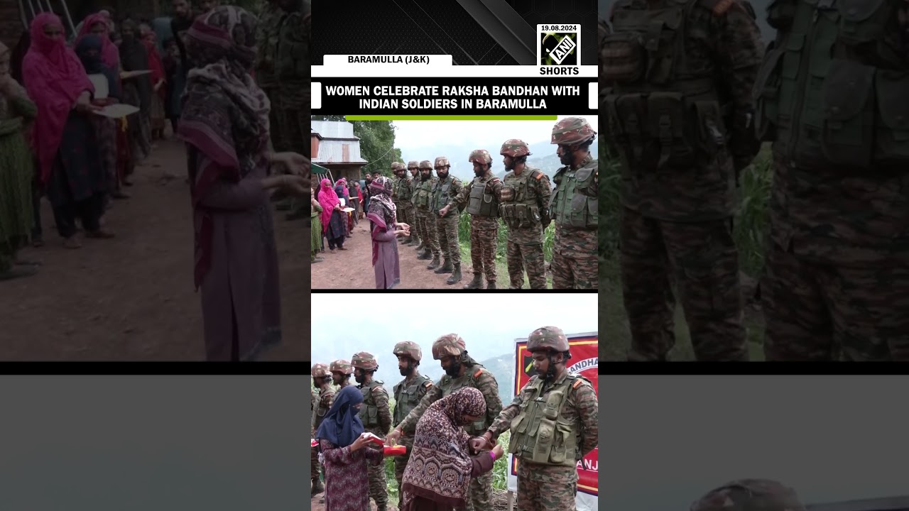 Women Celebrate Raksha Bandhan with Soldiers in Baramulla 🎉