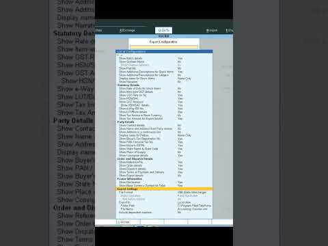 Tally Prime/Gst Bill Export In Pdf form in #tally #tallyprime #tallysolutions #shorts  #tallyupdate