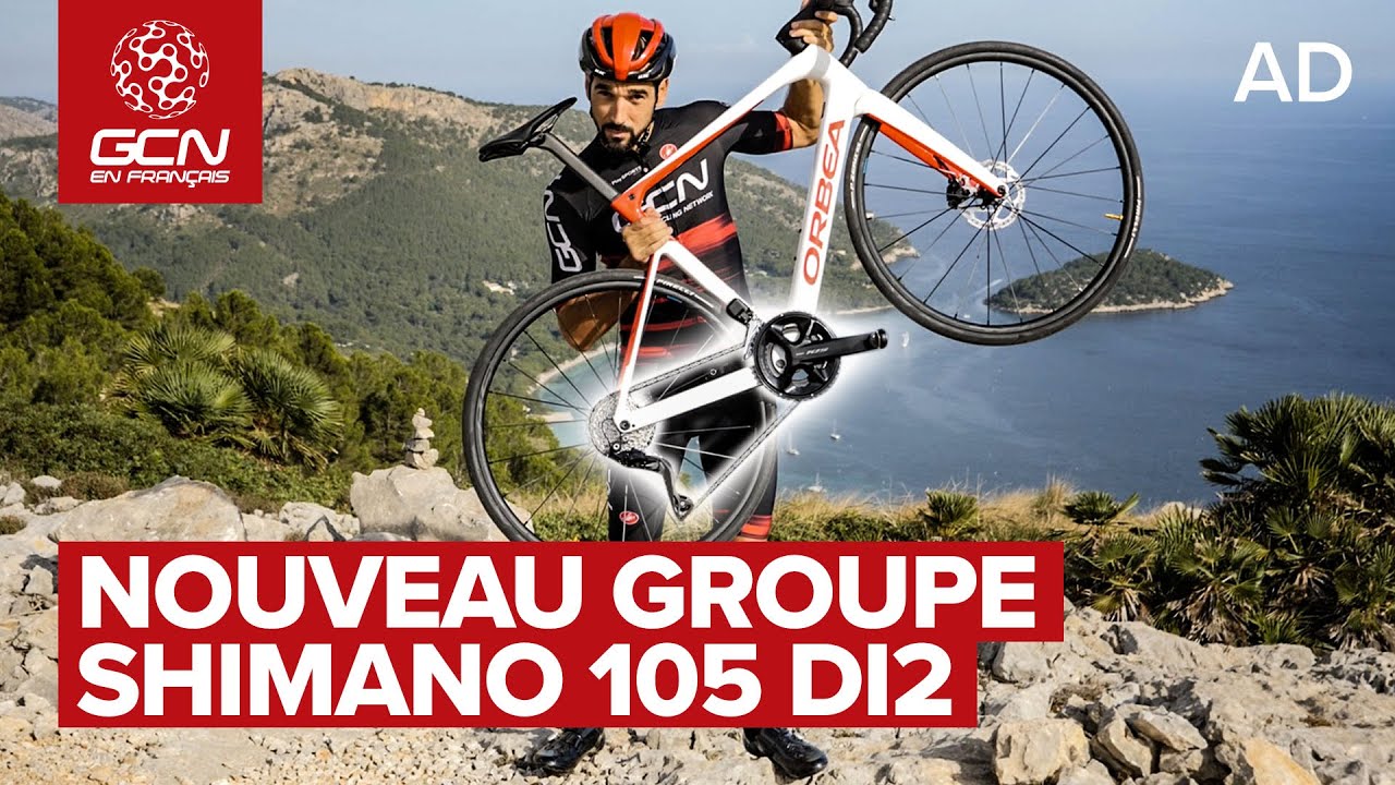 Présentation du nouveau groupe Shimano 105 DI2