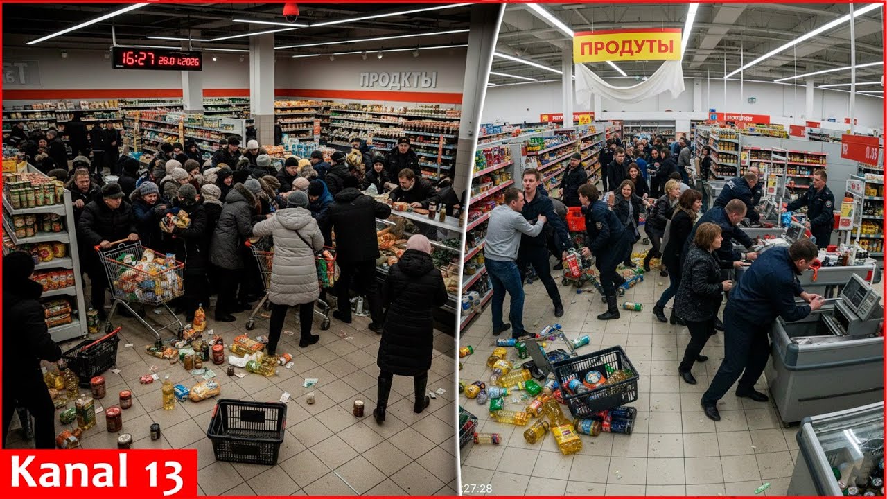 Russian Revolt Sparks in Supermarkets 🛒