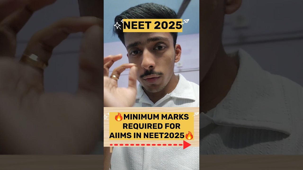 AIIMS NEET 2025 Minimum Cutoff 🔥