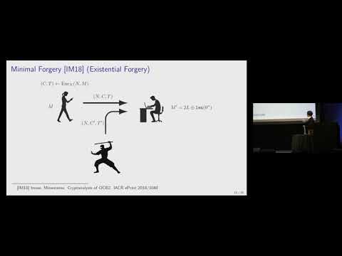 Real World Crypto 2020 - Symmetric Cryptography I & Levchin Prize