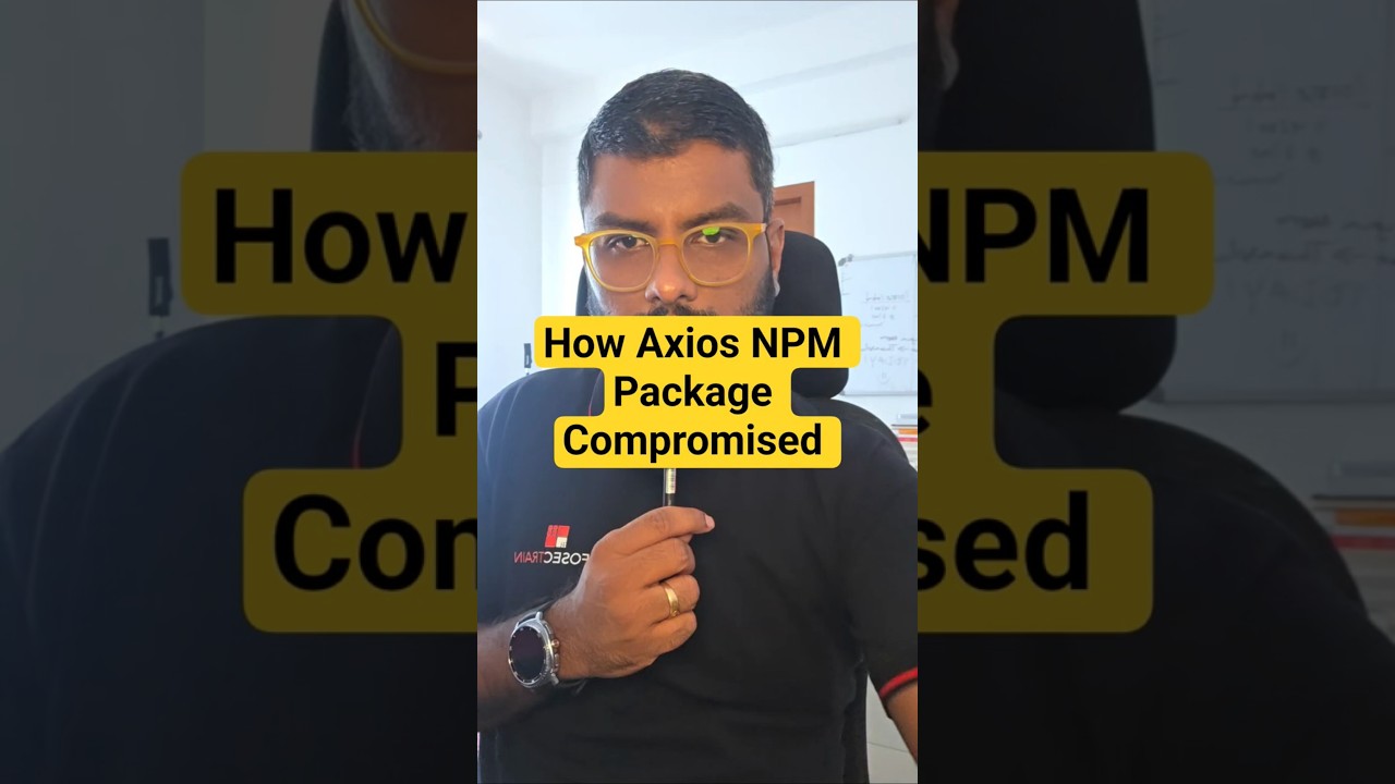 Axios NPM Package Security Breach 🚨