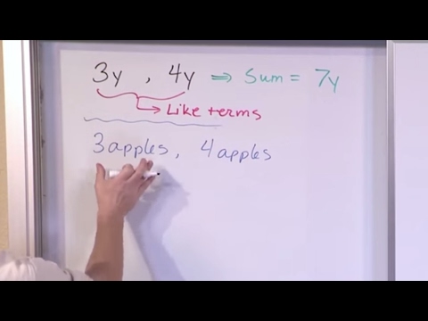 Lesson 15 - Adding And Subtracting Polynomials (Algebra 1 Tutor)