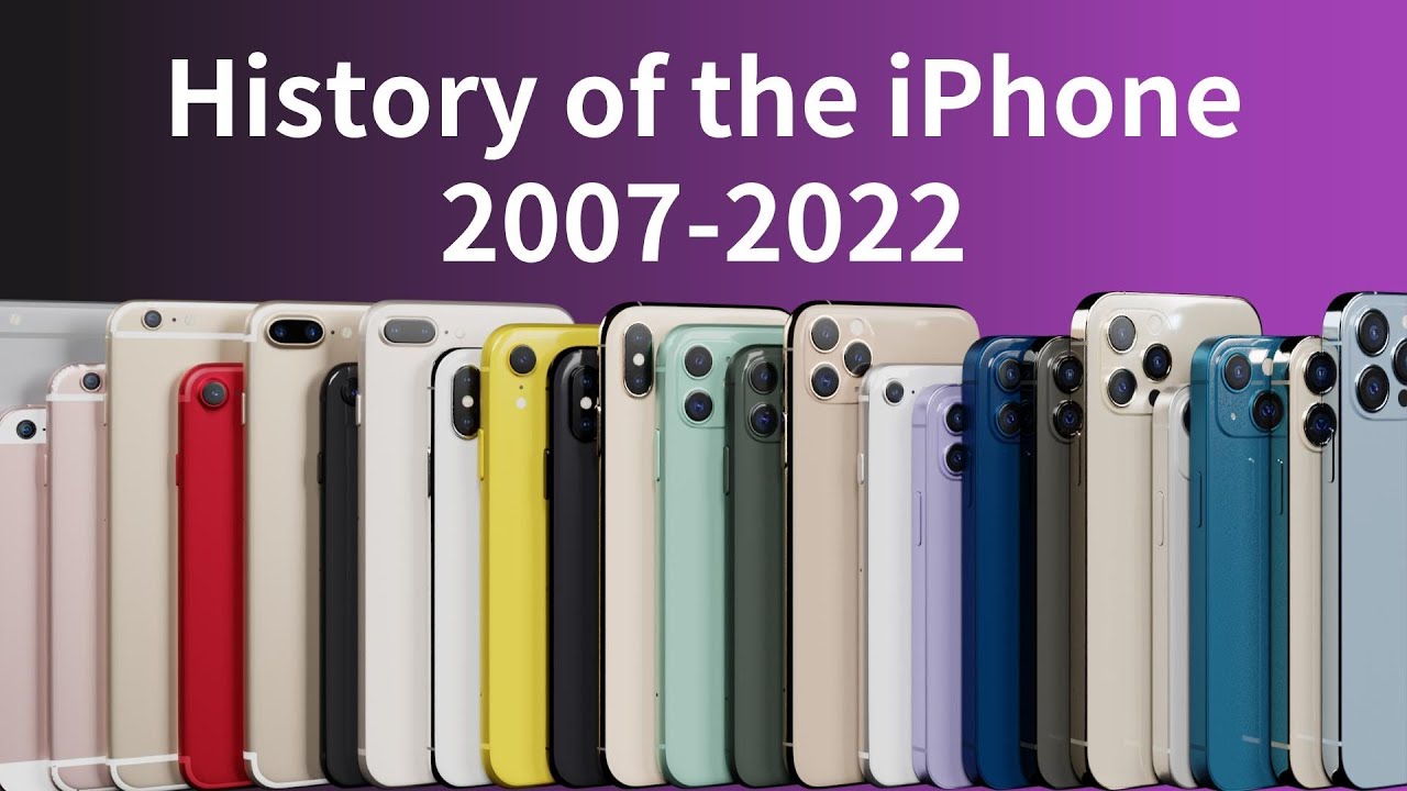 iPhone Evolution: 2007-2022 📱