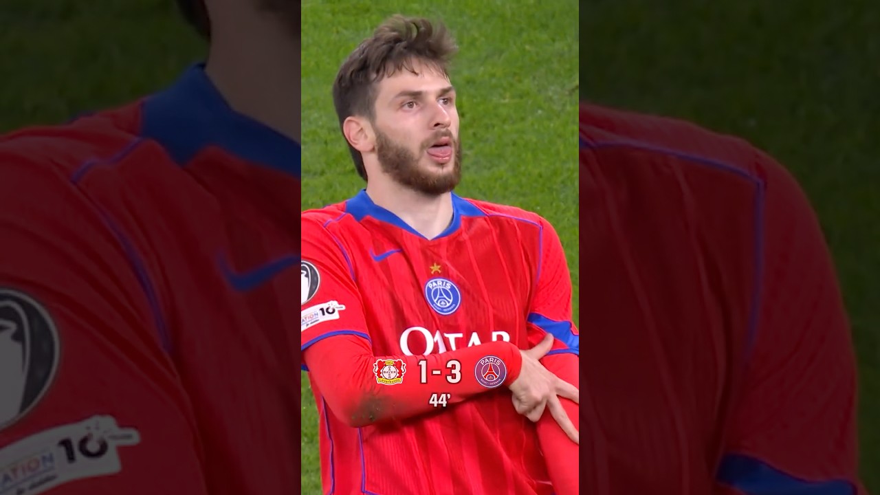 7 GOALS & A BIG WIN ⚽️❤️💙 Leverkusen - PSG Highlights #UCL #ChampionsLeague #PSG