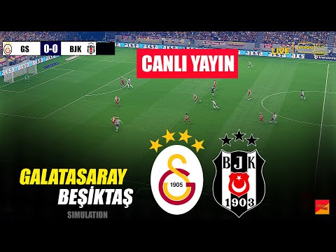 🔴CANLI: GALATASARAY - BEŞİKTAŞ | TRENDYOL SÜPER LİG 25/26 | BUGÜNKÜ CANLI MAÇ SİMÜLASYONU