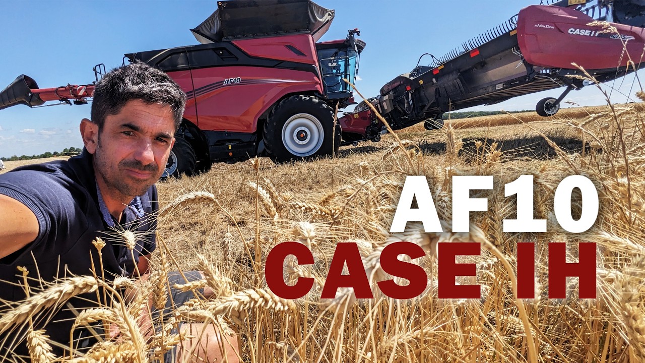 AF10, CASE iH AF10: Nouvelle moissonneuse 2025 🚜