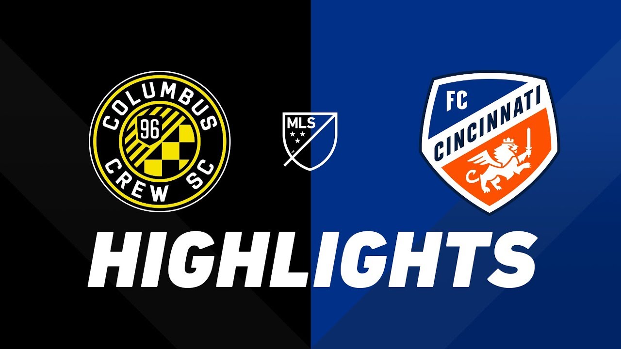 MLS Hell is Real Derby: Columbus Crew SC vs. FC Cincinnati Highlights | August 10, 2019 ⚽