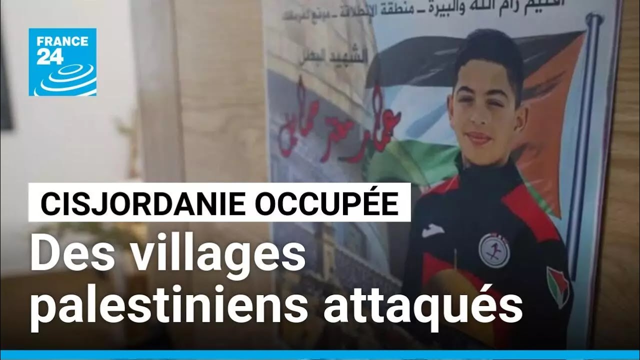 Violence en Cisjordanie : plusieurs villages palestiniens attaqués, plusieurs morts 🚨