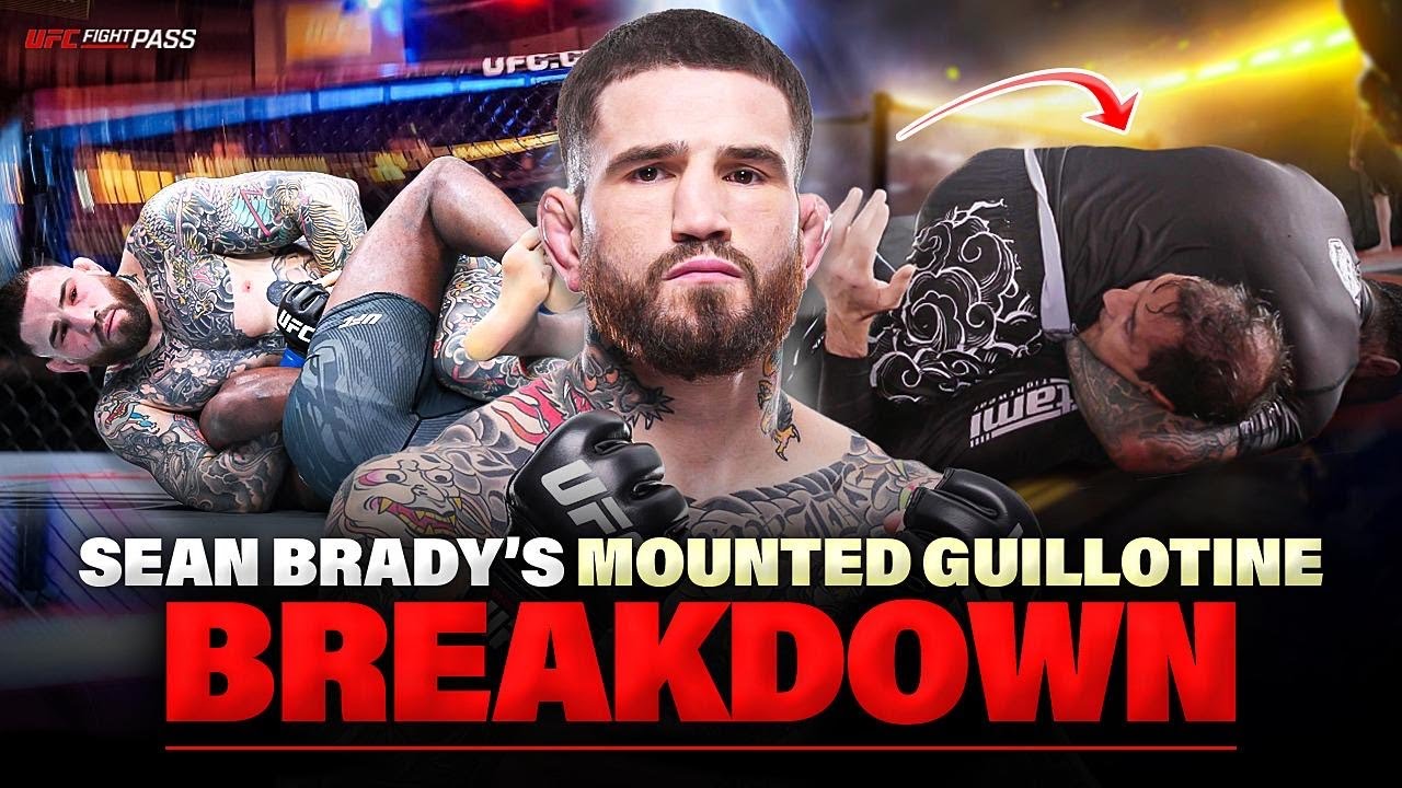 Sean Brady's Mounted Guillotine Breakdown with John Gooden