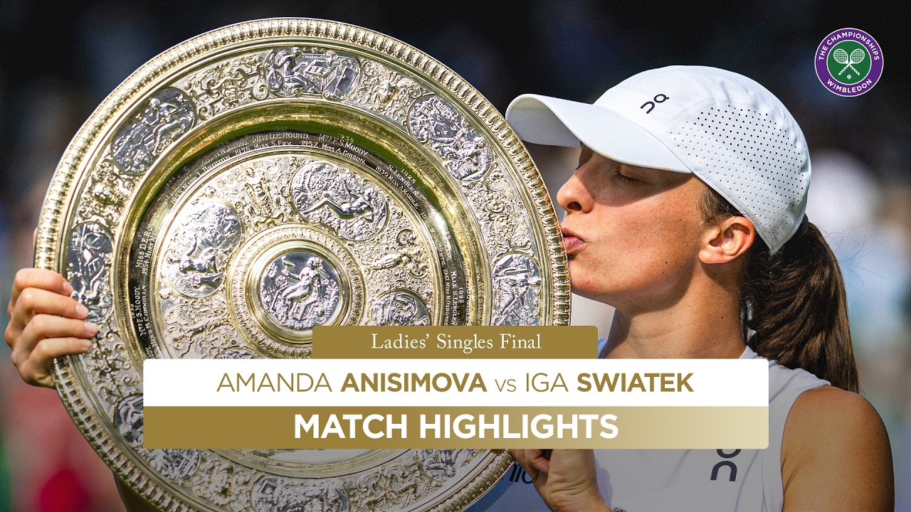 Swiatek vs Anisimova: Wimbledon 2025 Final Highlights 🎾