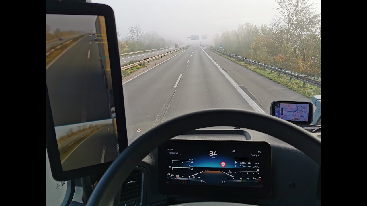 Mercedes Actros MP5 MirrorCam Interior & Drive π