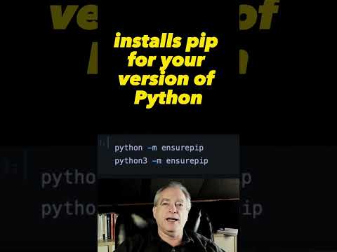 EASY way to install pip on any OS (Mac, Windows, or Linux) #shorts