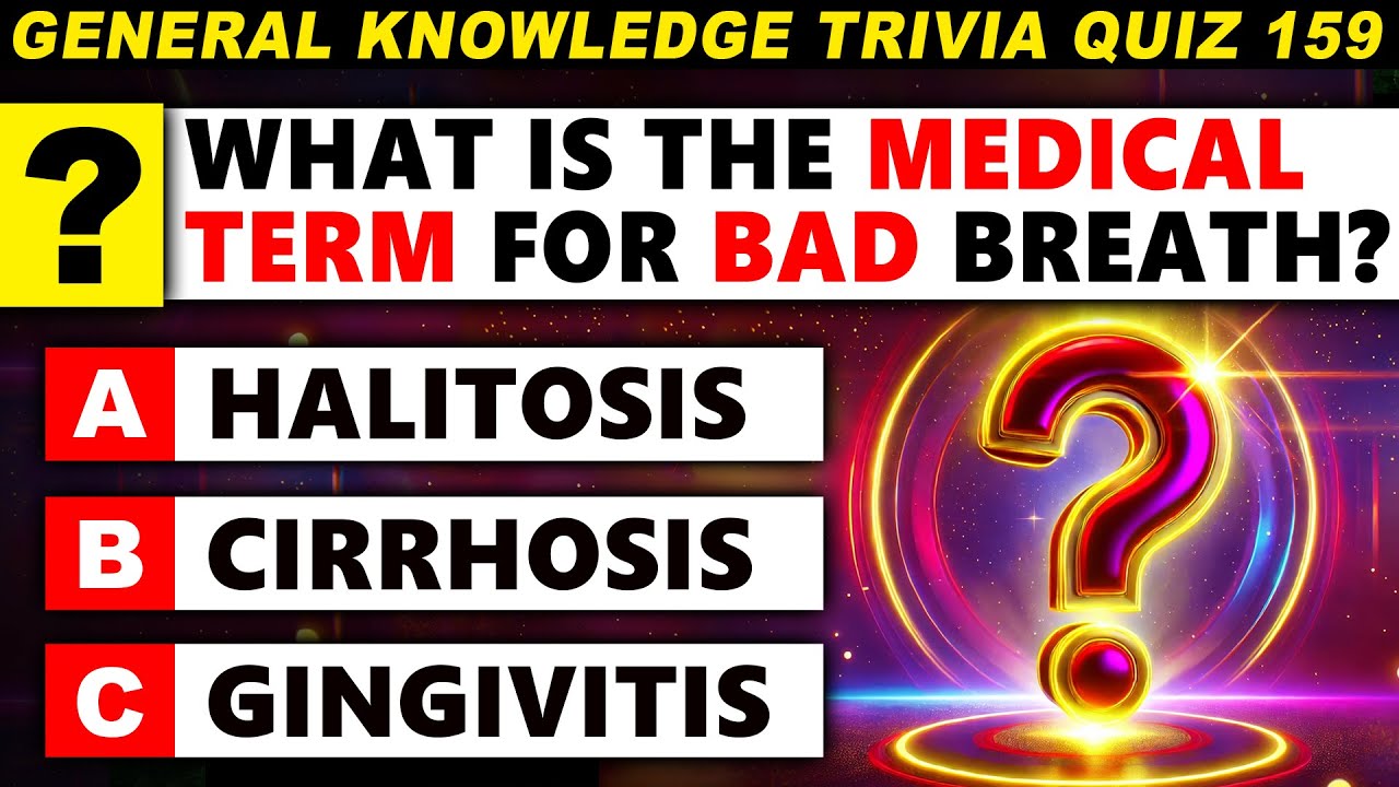 60 Questions General Knowledge Quiz - Ultimate Trivia Challenge Round 159