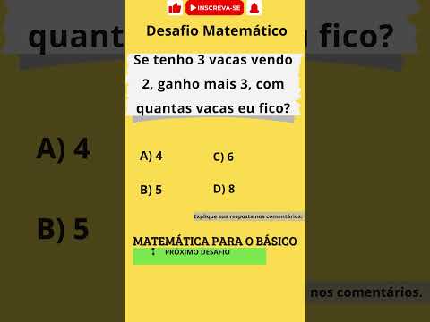 Questão de Lógica - Raciocínio Lógico - Matemática Básica #concurso #raciociniologico #obmep #enem