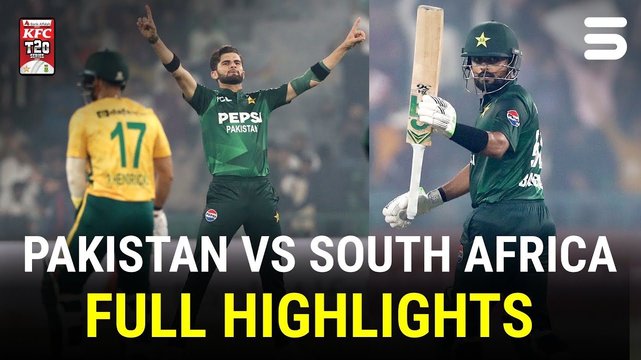 Pakistan vs South Africa T20 Series 2025 - 3rd T20I Full Highlights