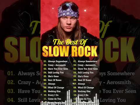 Scorpions, Bon Jovi, U2, Aerosmith, Nazareth, Ledzeppelin 💥Slow Rock Songs 70s 80s 90s Full Album