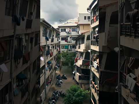 Gempa & Banjir Bandang Dahsyat! Rumah Susun Hancur Total #viral #shorts