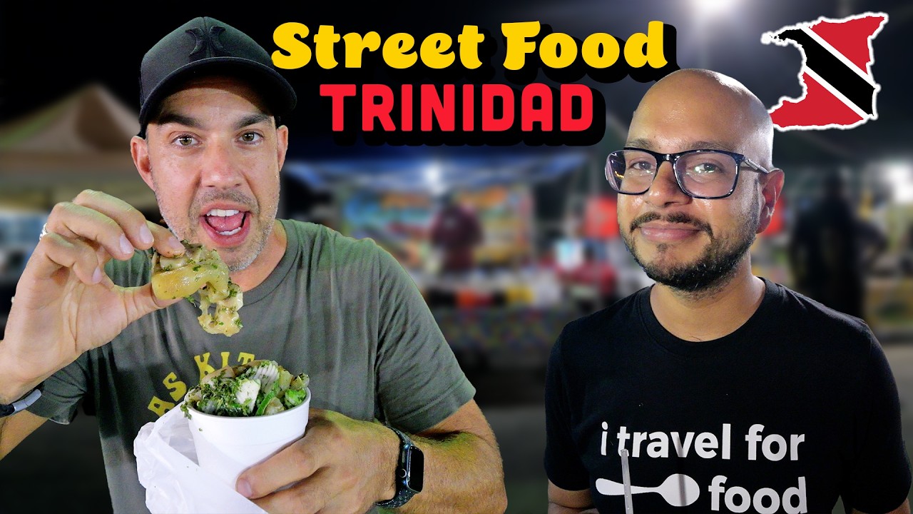 Trinidad's Best Street Food? Night Market Tour 🇹🇹