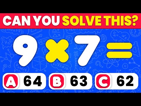 Can You Ace This Math Quiz? โ๐คโ๏ธ | Easy, Medium, Hard, Impossible