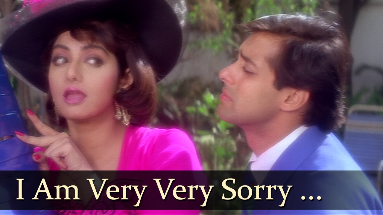 I Am Very Very Sorry Tera Naam | Salman Khan & Sridevi 🎶