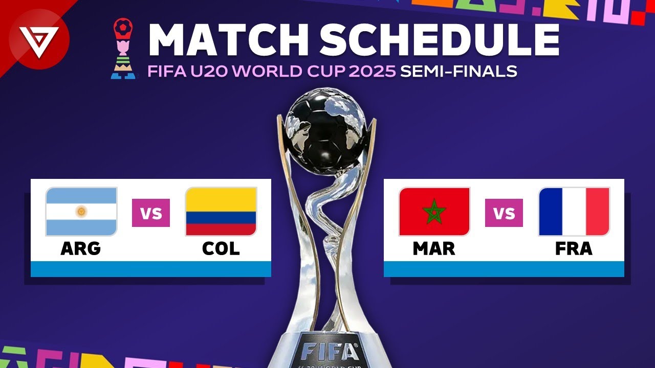 FIFA U20 World Cup Chile 2025 Semi-Finals Schedule