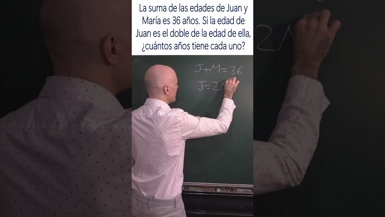 Problema de Edades: Determinando las Edades de Juan y María