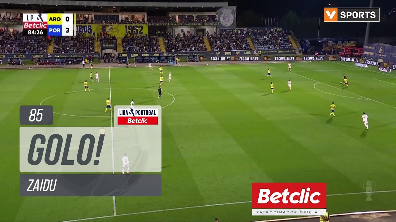 FC Porto Dominates Arouca 4-0 with Zaidu's Stunning Goal ⚽