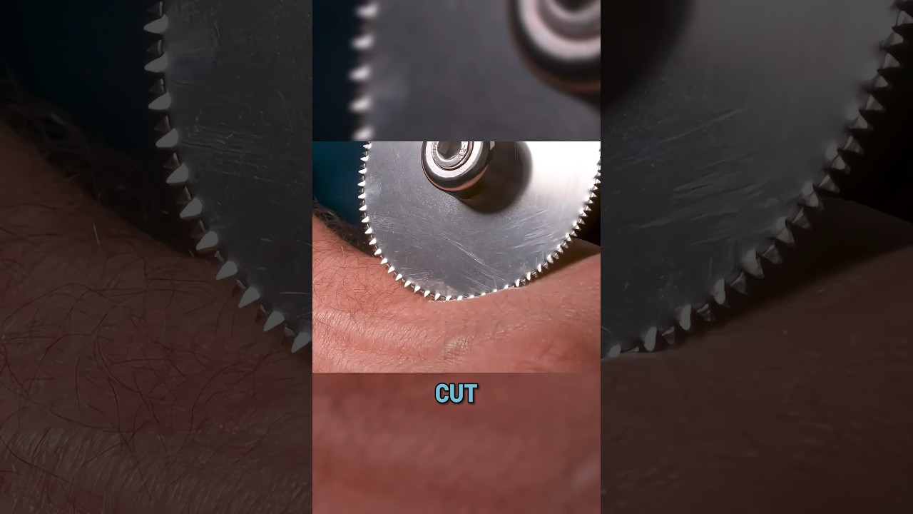 The Surprising Reason Why Cast Cutting Saws Don't Cut Your Skin 🔍
