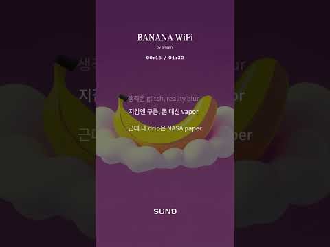 BANANA WiFi - Singmi #ai #aimusic #music #힙합 #힙합플레이리스트 #hiphop #aihiphop