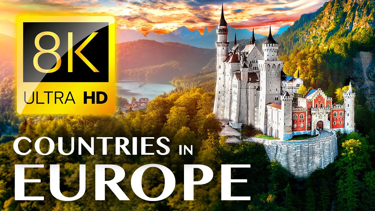 TOP 40 Top 40 Most Beautiful Countries in Europe 🇪🇺