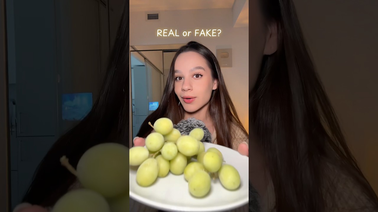 Real or Fake Food? Hard ASMR Challenge 🔥
