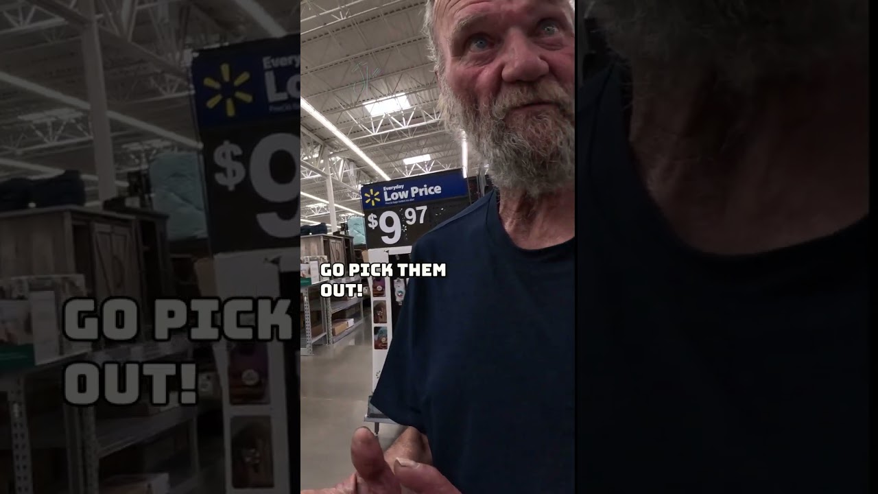 Shopping Spree for Homeless Guys 🛒