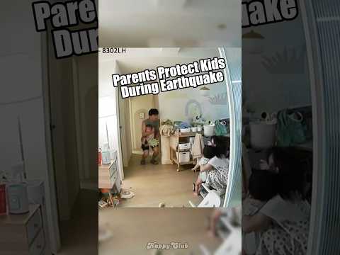This Couple’s First Reaction During an Earthquake#shorts