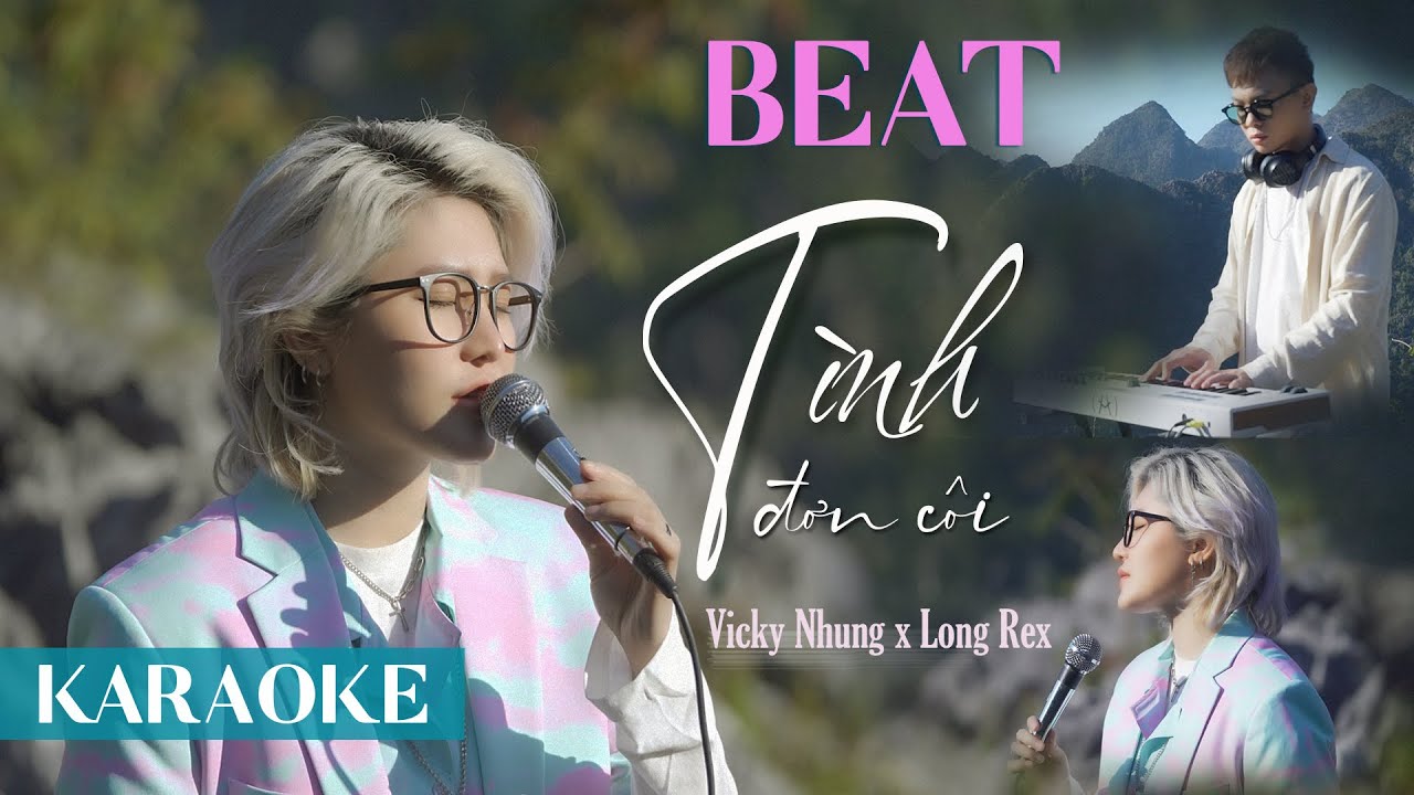 KARAOKE TONE NỮ - Tình Đơn Côi (Lofi) | Vicky Nhung x Long Rex 🎶